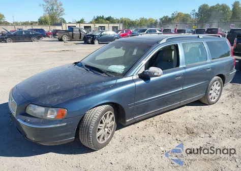2007 Volvo V70 2.5T z USA, uszkodzony, nr VIN YV1SW592472626104